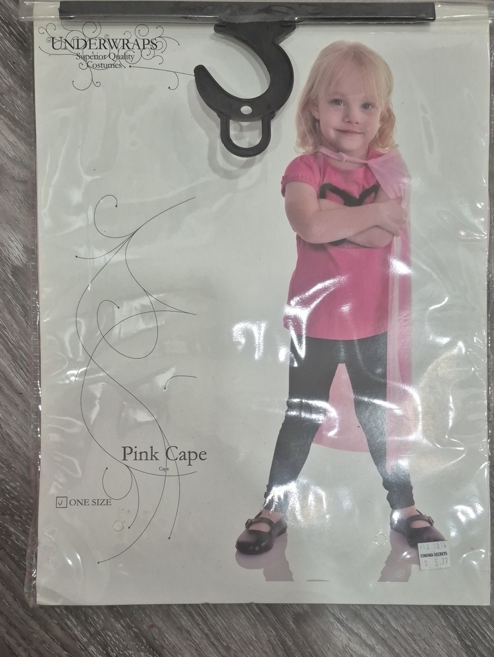 Pink Kids Cape - One Size